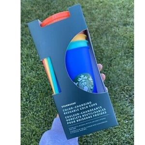 Starbucks limited edition color changing cups